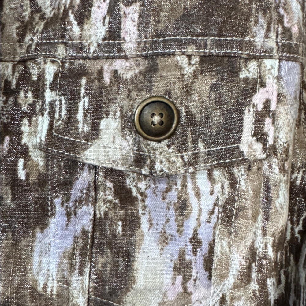 Chico's Multicolor Abstract Jacket - Picture 3 of 5